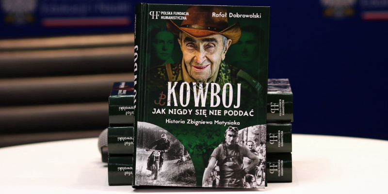 Książka „Kowboj. Jak nigdy się nie poddać” już dostępna